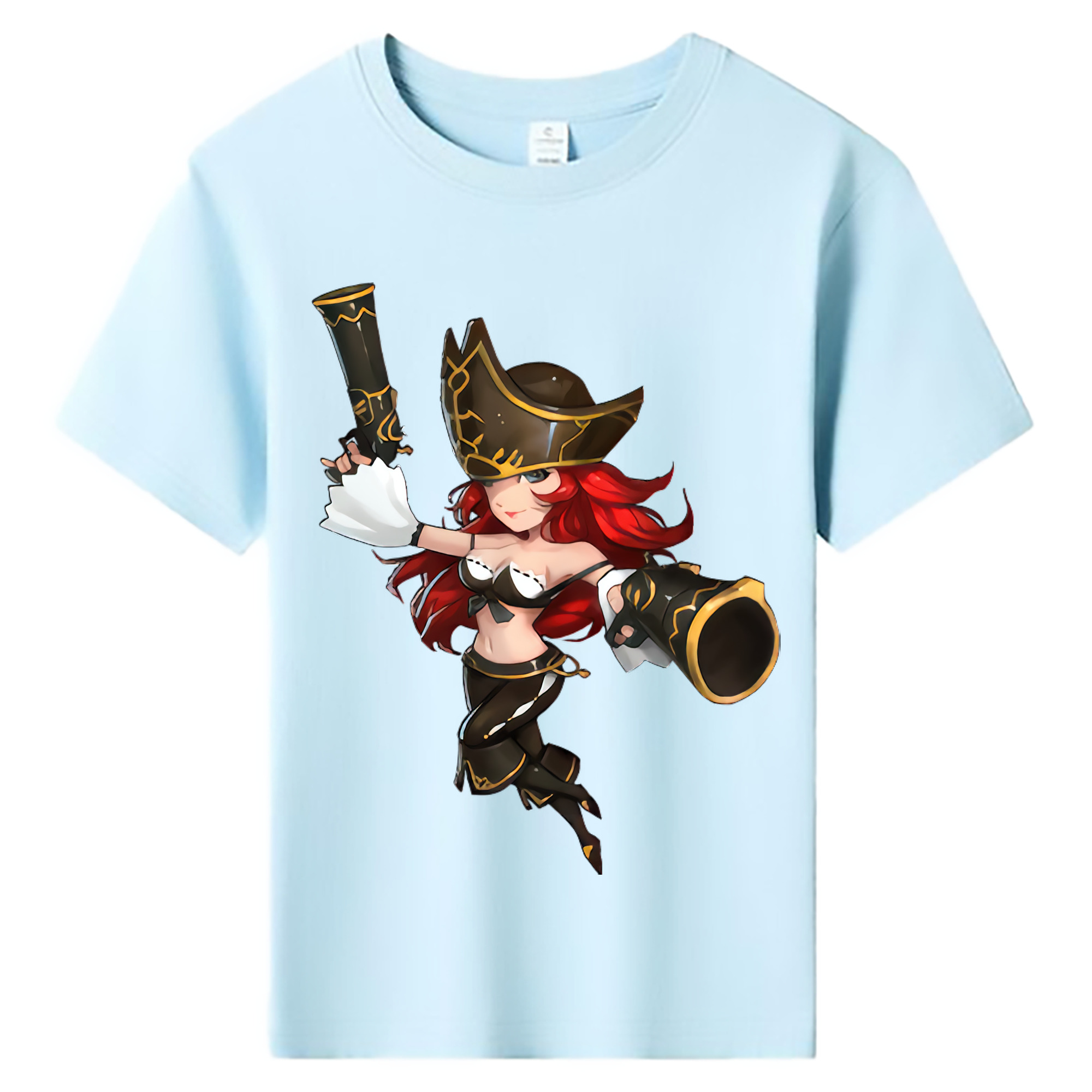 （画像用） リーグ・オブ・レジェンド League of Legends LOL 綿100％キッズTシャツ（フロントプリント）